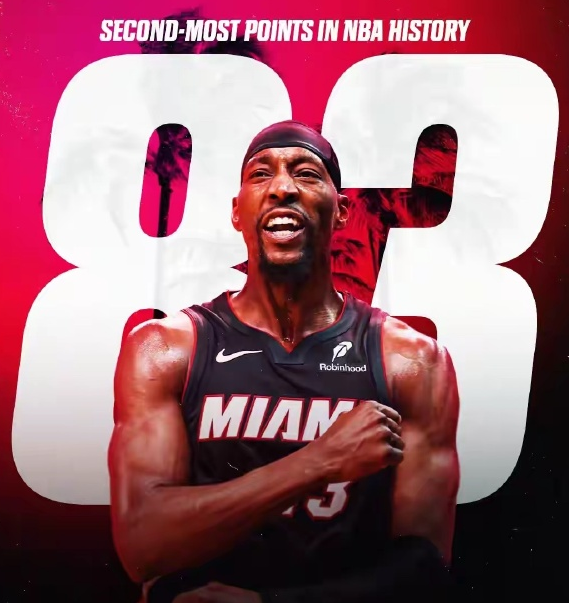 开云体育官方网-阿德巴约狂砍83分水分太多？此人生涯最高仅41分，并不是得分手！